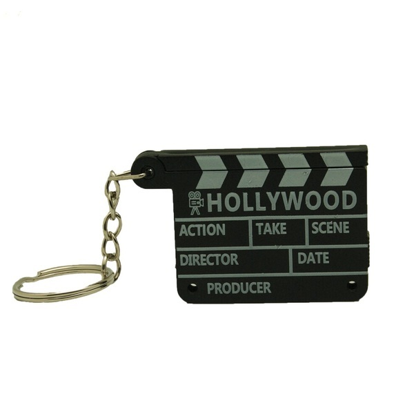 Hollywood Clapboard Key Ring