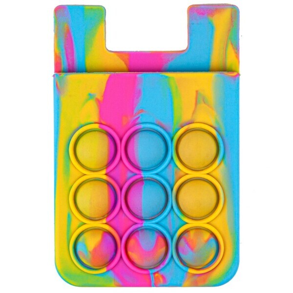 Fiddle Popper Silicone Phone Wallet