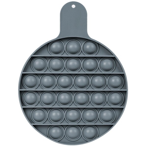 Round Fiddle Popper Silicone Sensory Toy