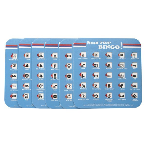 Fun on the Go Travel Bingo Game