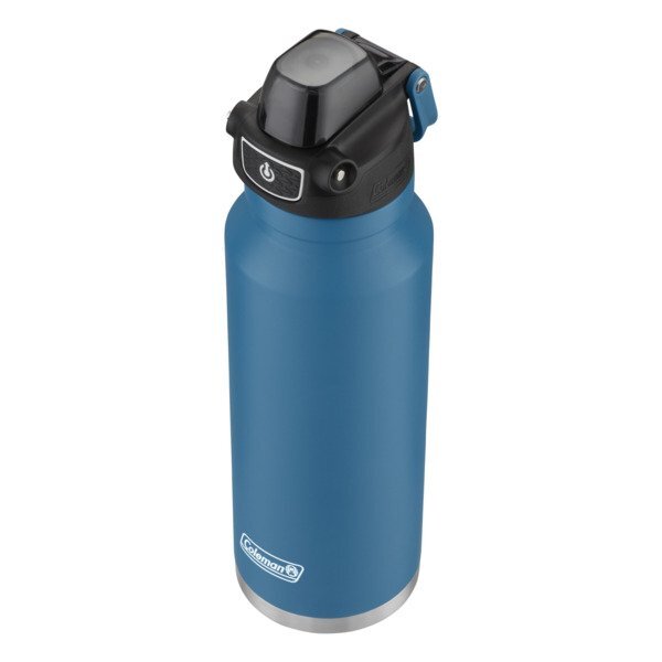  Coleman Burst™ 24 oz. Stainless Steel Autopop Water Bottle,  Deep Ocean : Sports & Outdoors