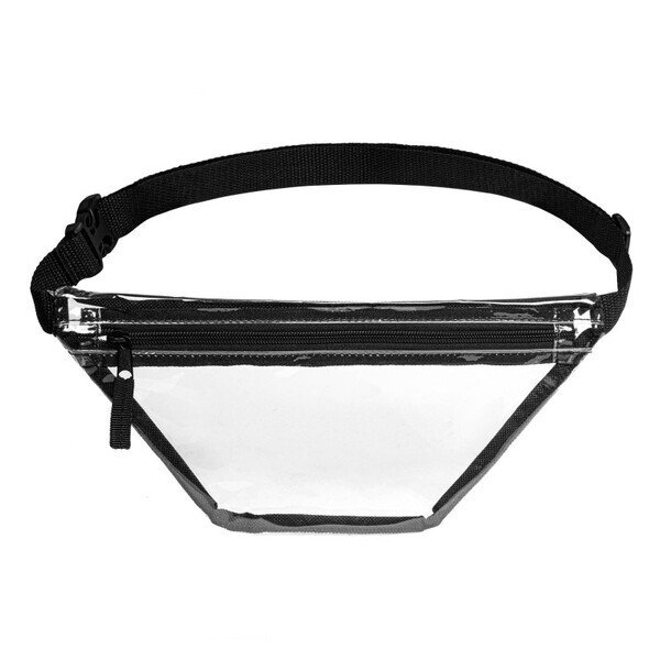 Clear Single Pocket PVC Fanny Pack