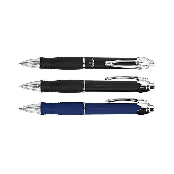 Zebra® Sarasa Dry X-10 Retractable Gel Pen w/ Rubber Grip