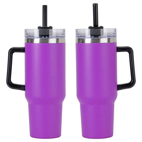 Maxim Vacuum Insulated Stainless Steel Mug, 40oz.