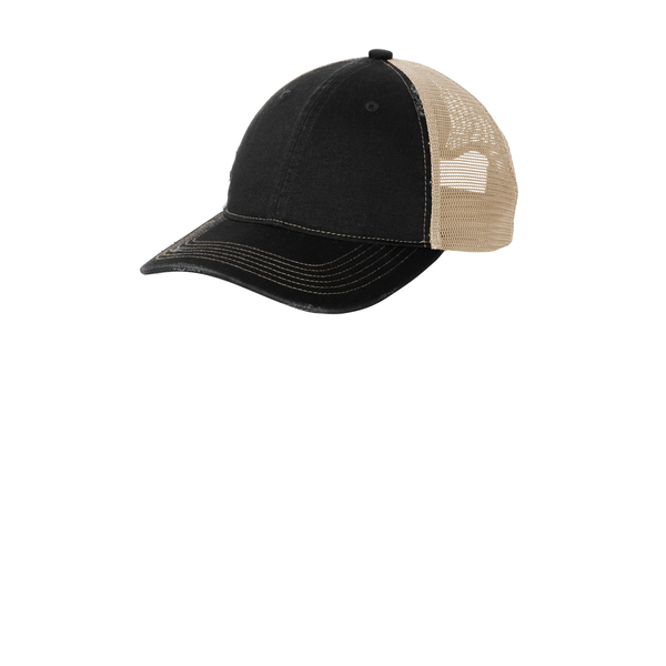 Port Authority® Distressed Mesh Back Cap