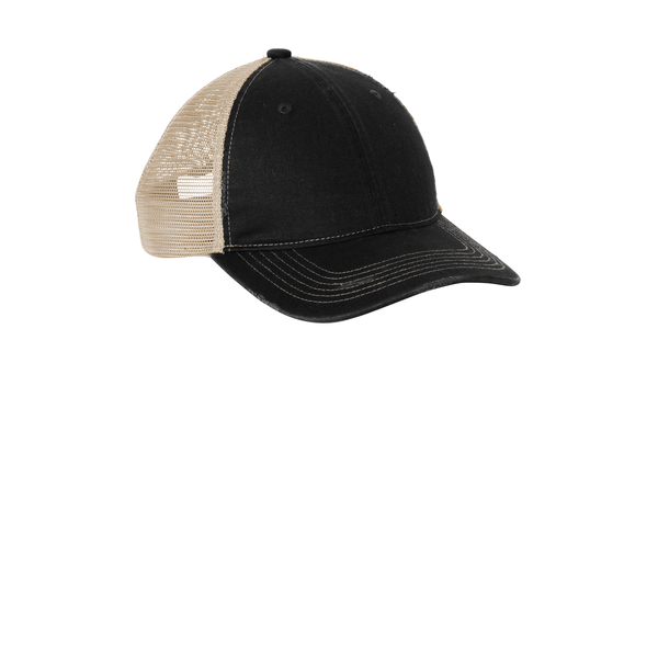 Port Authority® Distressed Mesh Back Cap