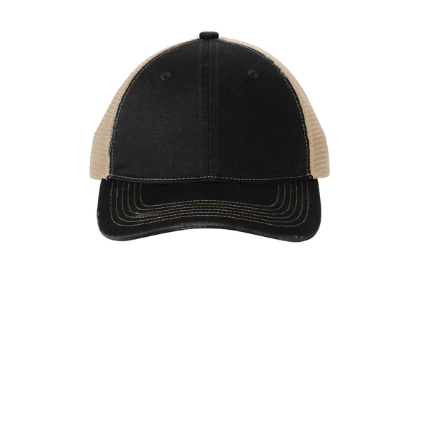 Port Authority® Distressed Mesh Back Cap