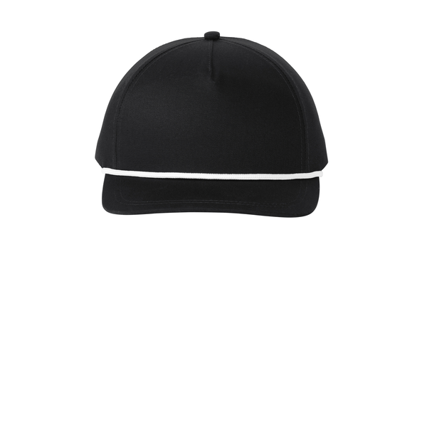 Port Authority® Snapback Five-Panel Rope Cap