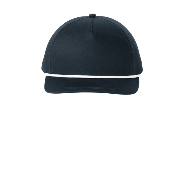 Port Authority® Snapback Five-Panel Rope Cap