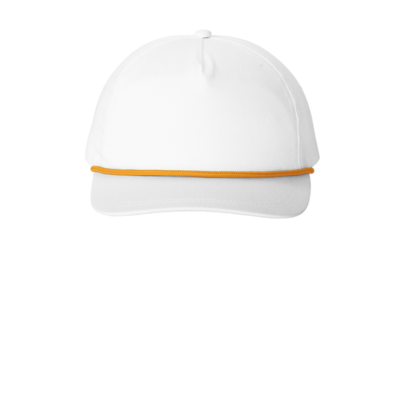 Port Authority® Snapback Five-Panel Rope Cap