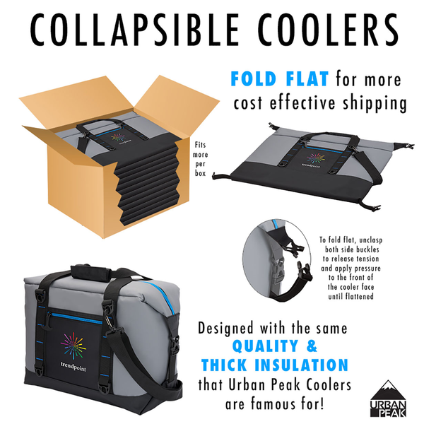 Urban Peak® 12 Can Tarpaulin Collapsible Cooler