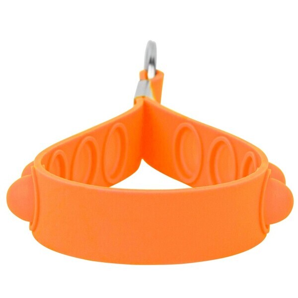 Silicone Fiddle Popper Key Chain