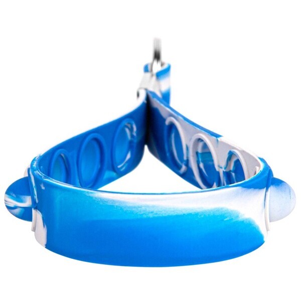 Silicone Fiddle Popper Key Chain