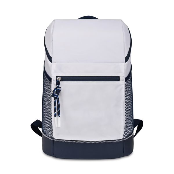 Harborside Nylon Poly 28-Can Backpack Cooler