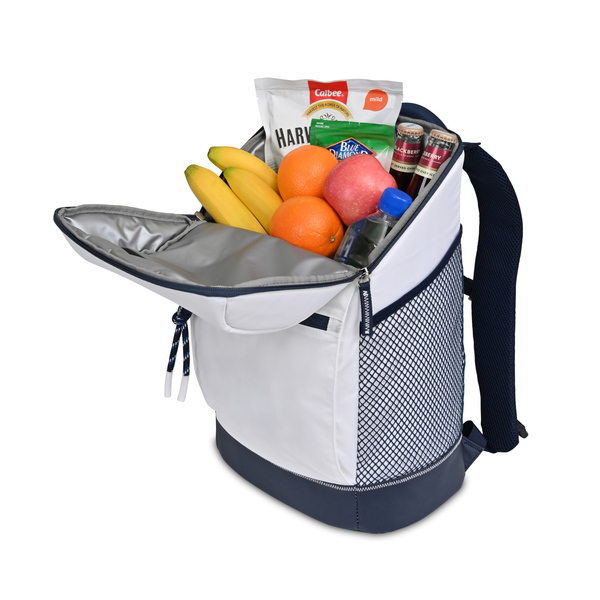 Harborside Nylon Poly 28-Can Backpack Cooler