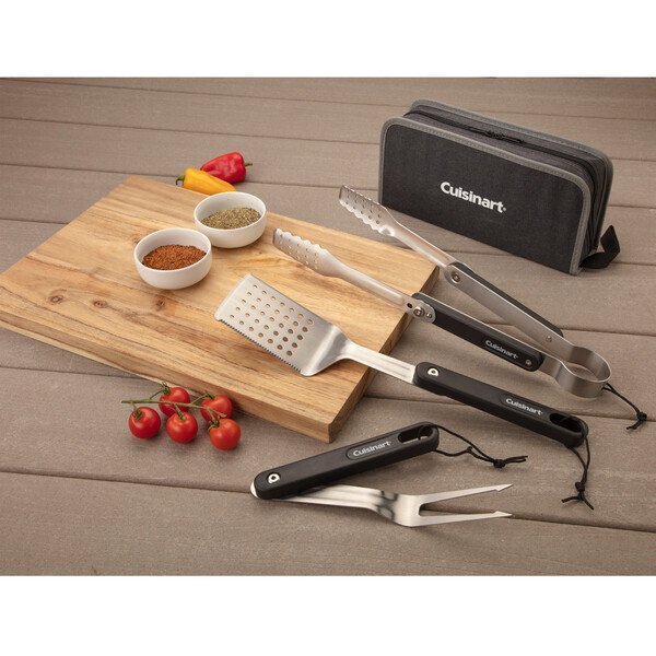 Cuisinart Outdoors® 4-Piece Folding Grill Tool Set