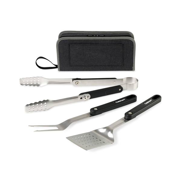 Cuisinart Outdoors® 4-Piece Folding Grill Tool Set