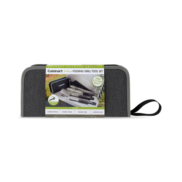 Cuisinart Outdoors® 4-Piece Folding Grill Tool Set