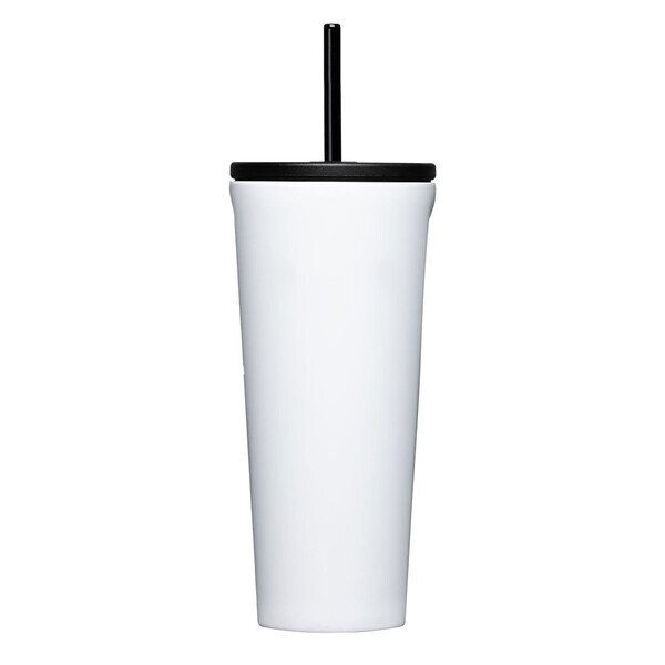 Corkcicle® Triple Insulated Cold Cup w/ Straw, 24oz.