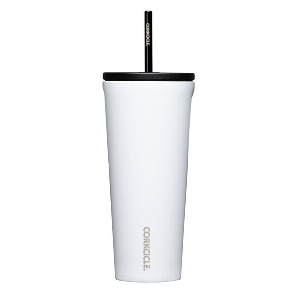 Corkcicle® Triple Insulated Cold Cup w/ Straw, 24oz.