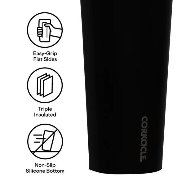 Corkcicle® Triple Insulated Cold Cup w/ Straw, 24oz.