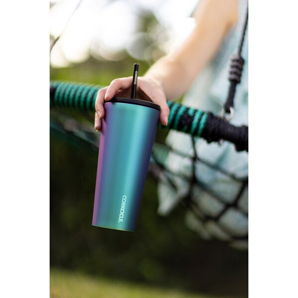 Corkcicle® Triple Insulated Cold Cup w/ Straw, 24oz.