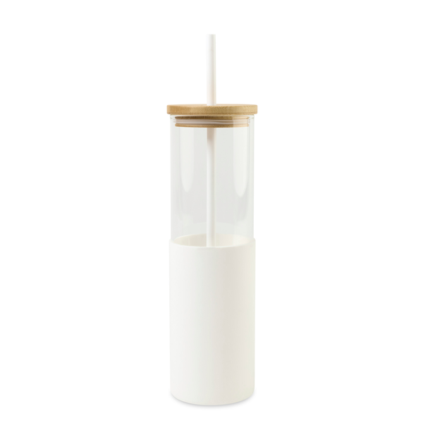 Aviana™ Journey Glass Tumbler w/ Straw, 20oz.