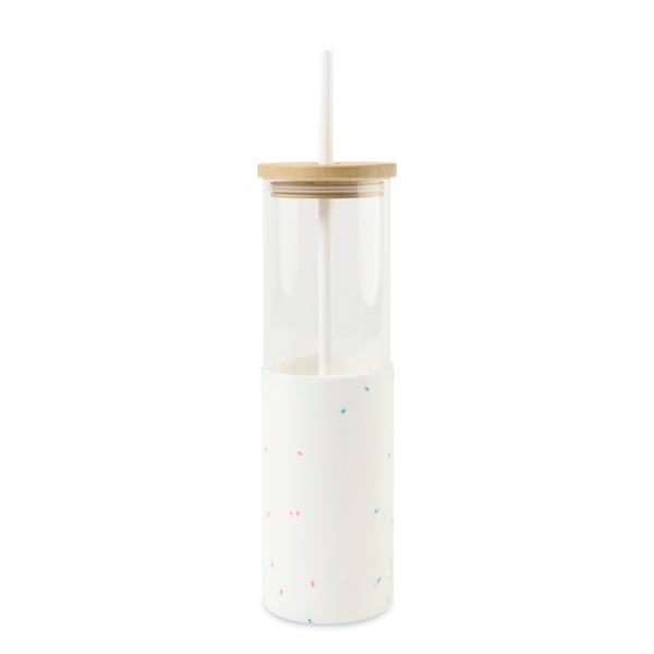 Aviana™ Journey Glass Tumbler w/ Straw, 20oz.