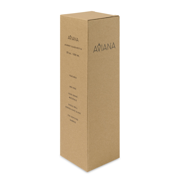 Aviana™ Journey Glass Bottle, 20oz.