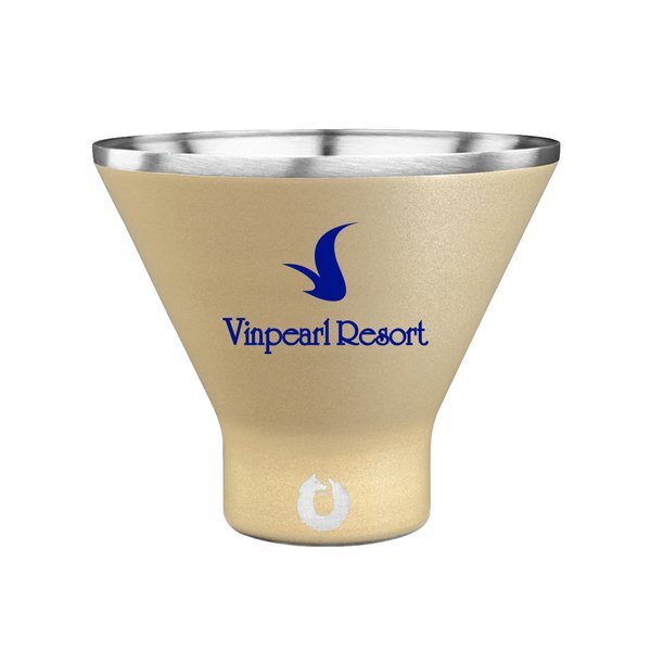 Snowfox® Vacuum Insulated Double Wall Martini Tumbler, 8oz.