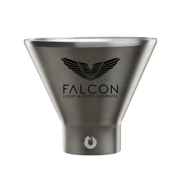 Snowfox® Vacuum Insulated Double Wall Martini Tumbler, 8oz.