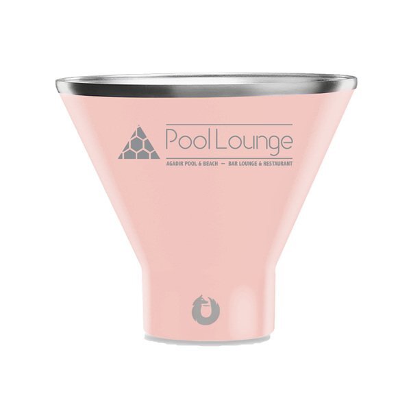 Snowfox® Vacuum Insulated Double Wall Martini Tumbler, 8oz.