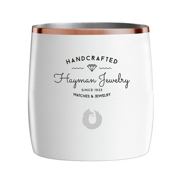 Snowfox® Double Wall Stainless Steel Rocks Tumbler, 11oz.