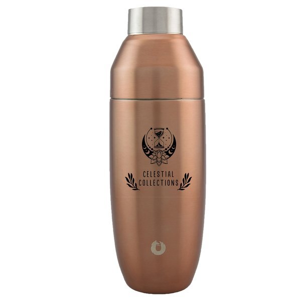 Snowfox® Vacuum Insulated Stainless Steel Cocktail Shaker, 24oz.