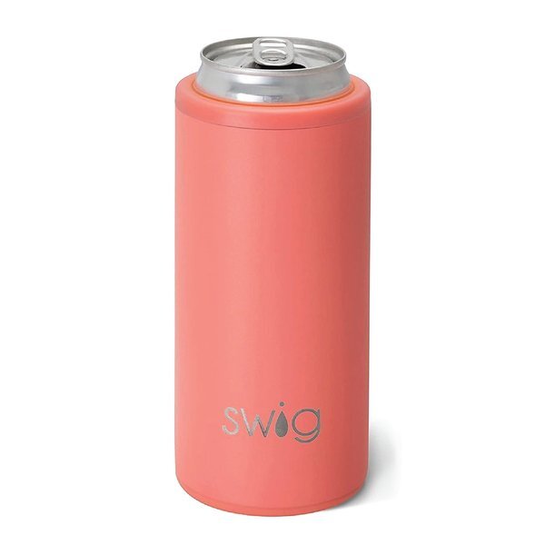 Swig Life™ Triple Insulated Skinny Matte Can Cooler, 12oz.