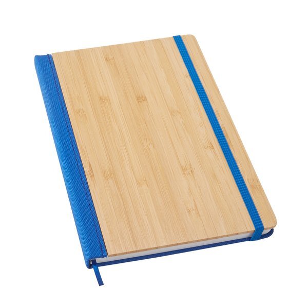 Bamboo Journal w/ rPET Back, 6" x 8"