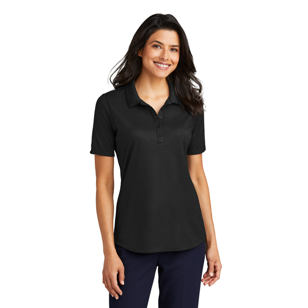 Port Authority® Fine Pique Blend Ladies' Polo