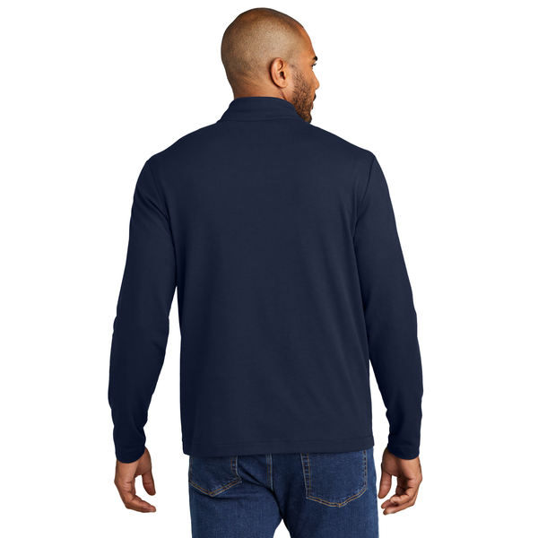 Port Authority® Fairway Cotton/Poly Stretch Men's 1/4 Zip