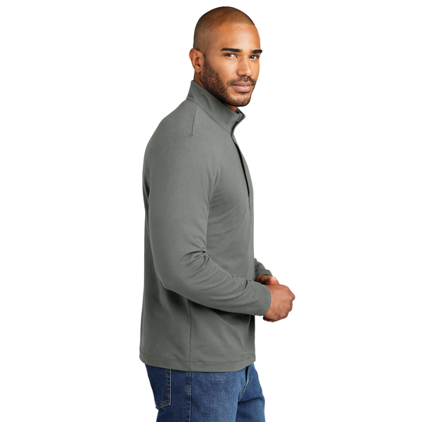 Port Authority® Fairway Cotton/Poly Stretch Men's 1/4 Zip