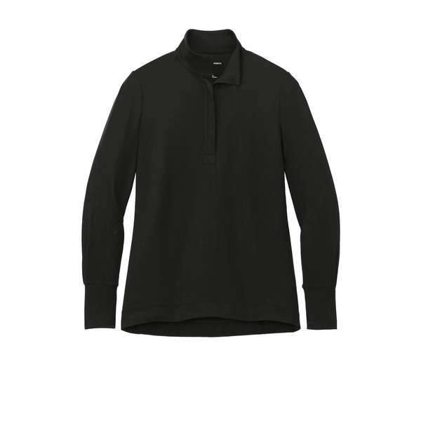 Port Authority® Fairway Cotton/Poly Stretch Ladies' 1/4 Zip