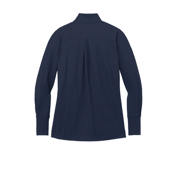 Port Authority® Fairway Cotton/Poly Stretch Ladies' 1/4 Zip