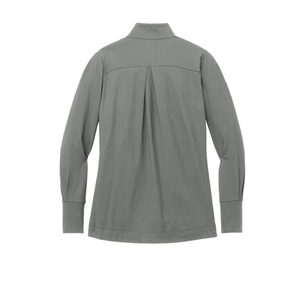 Port Authority® Fairway Cotton/Poly Stretch Ladies' 1/4 Zip
