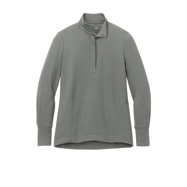 Port Authority® Fairway Cotton/Poly Stretch Ladies' 1/4 Zip