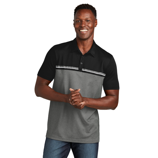 TravisMathew® Sunset Cotton/Poly Blocked Men's Polo
