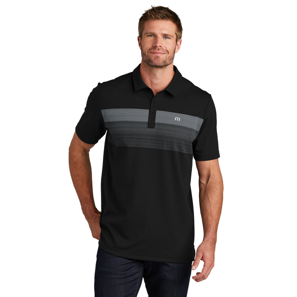 TravisMathew® Coastal Cotton/Poly Chest Stripe Men's Polo
