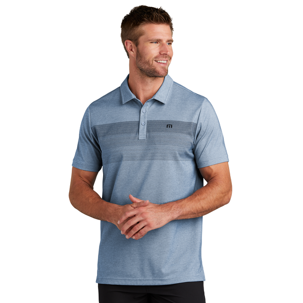 TravisMathew® Coastal Cotton/Poly Chest Stripe Men's Polo