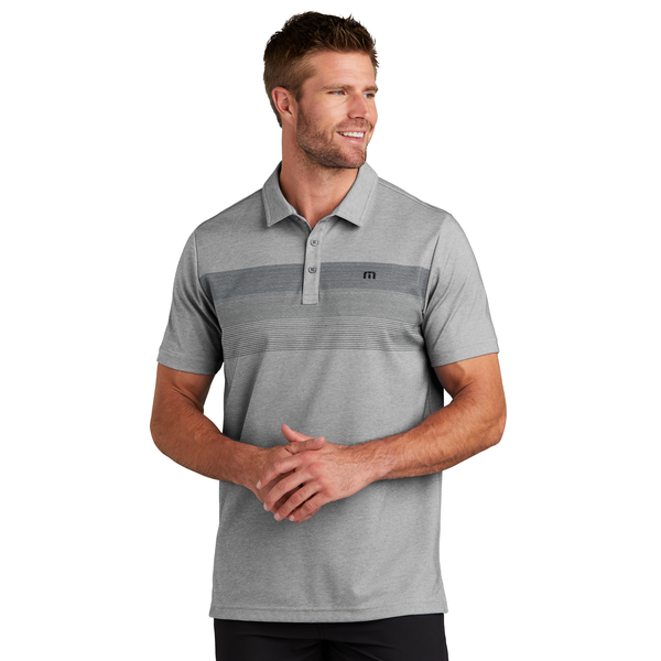 TravisMathew® Coastal Cotton/Poly Chest Stripe Men's Polo