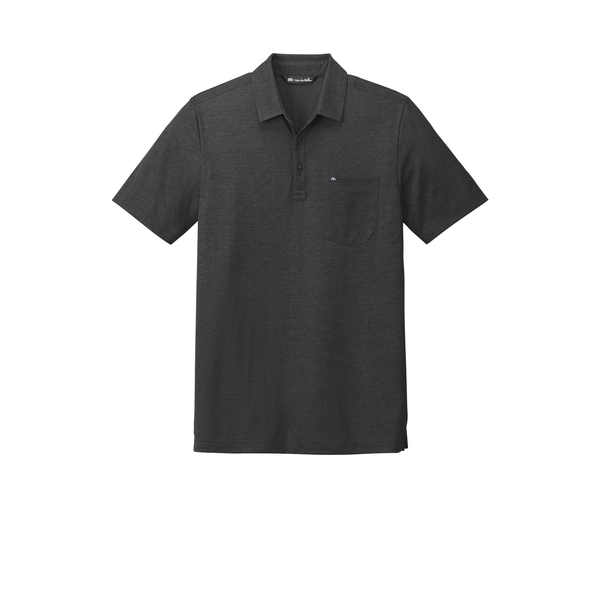 TravisMathew® Oceanside Cotton/Poly Heather Pocket Men's Polo