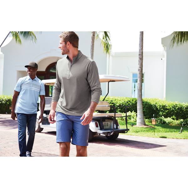 TravisMathew® Coto Polyester Performance Chest Stripe Men's Polo