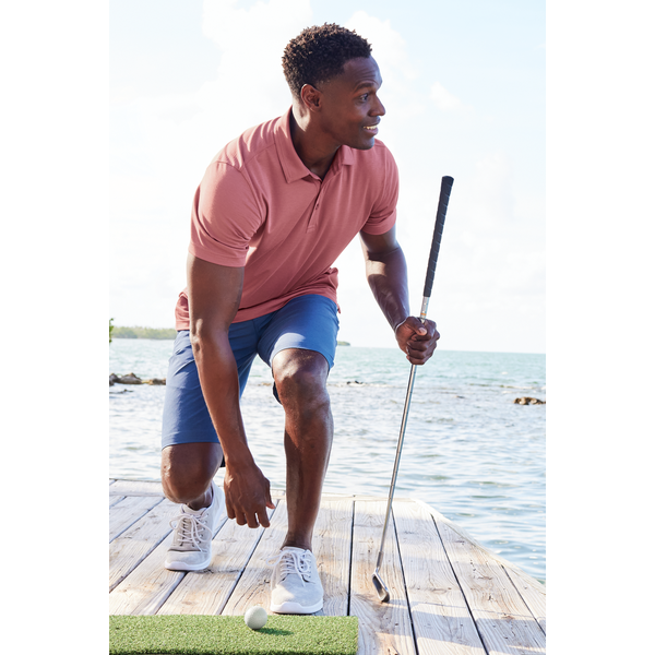 TravisMathew® Bayfront Cotton/Poly Solid Men's Polo